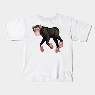 Cozy Chimpanzee Kids T-Shirt